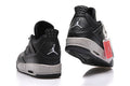 Air Jordan 4 Oreo Black and Grey Basketball Shoes 314254-003