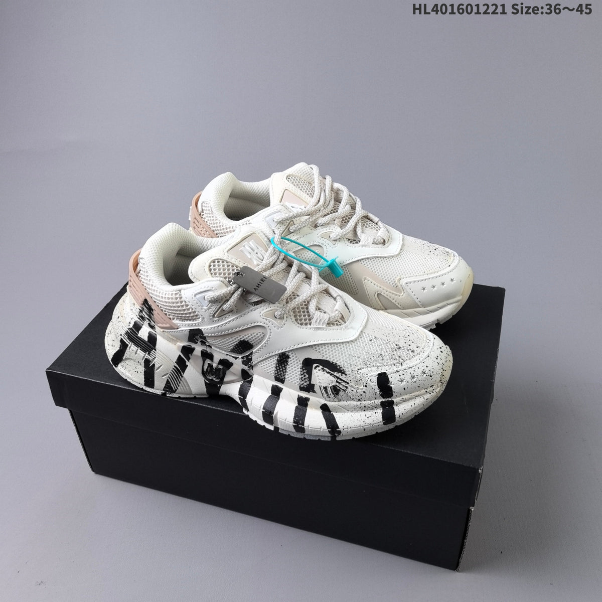 AMIRI MA Runner Low-Top Sneakers, Green, HL401601221