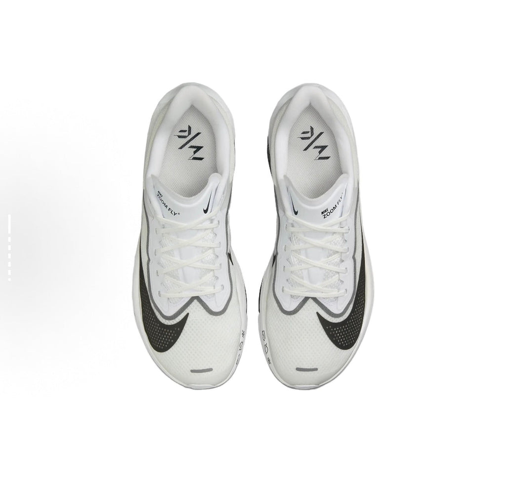 Nike Zoom Fly 6 Running Shoes, White and Gray