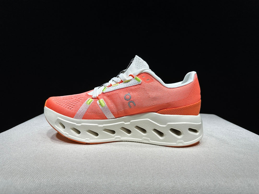 On Cloud Eclipse Running Shoes in Flame and Ivory