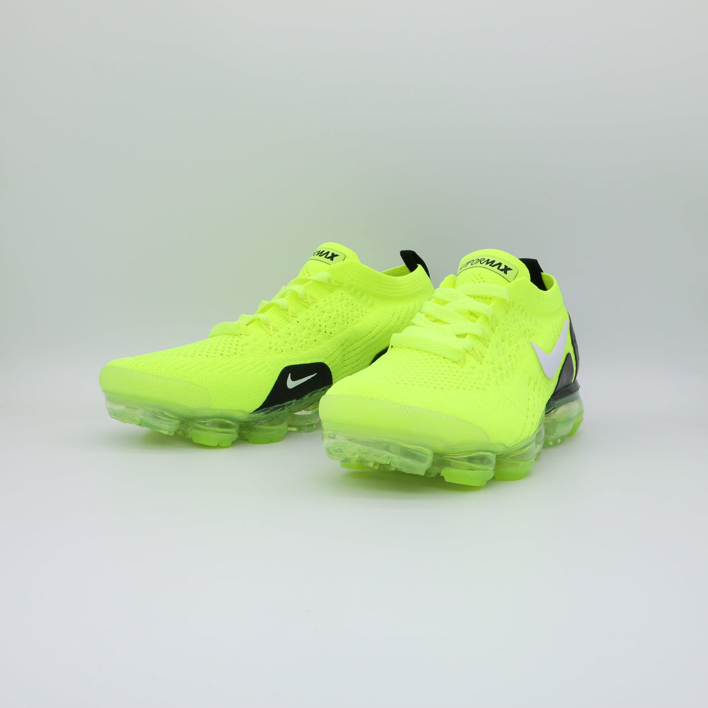 Nike Air VaporMax 2018 Neon Green Black Sneakers 942842-7009