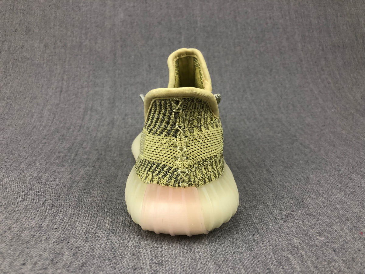 Yeezy 350 V2 Kids Sneakers in Yellow and Olive