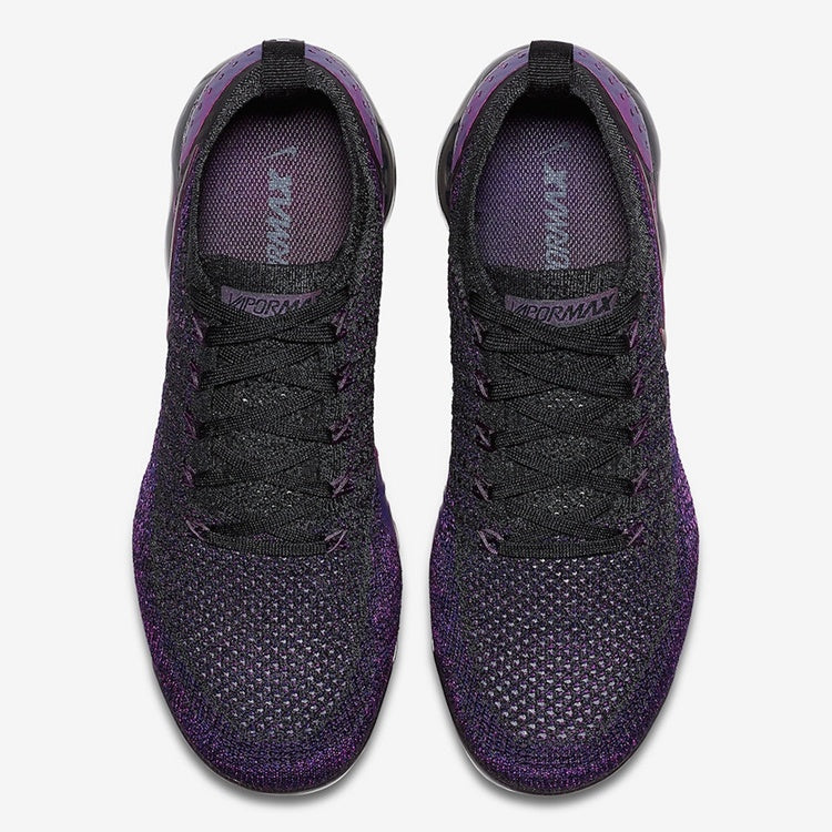 Nike Air VaporMax Flyknit 2 Sneakers Purple Black 942842-013