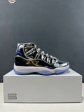 Jordan Air Jordan 11 Retro Liquid Silver High-Top Sneakers