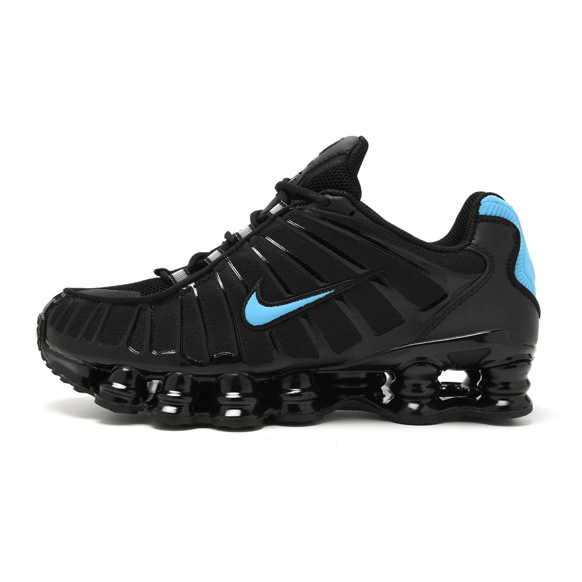 Nike Shox TL Sneakers in White and Red
