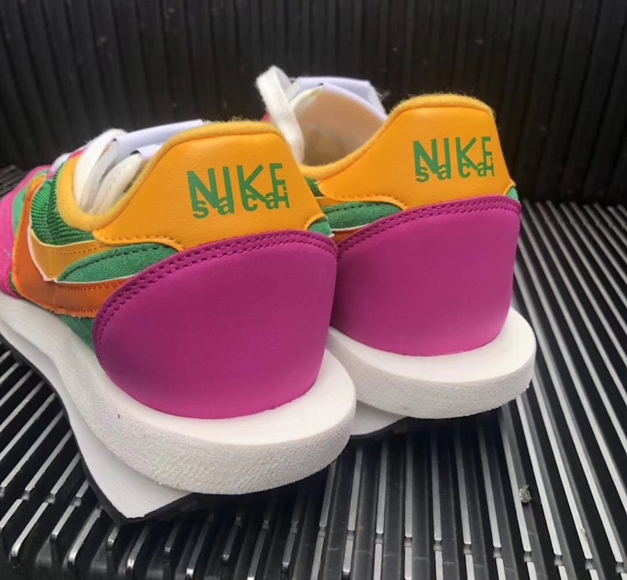 Nike LDV Waffle Sacai BV0073-301 Green Pink Sneakers