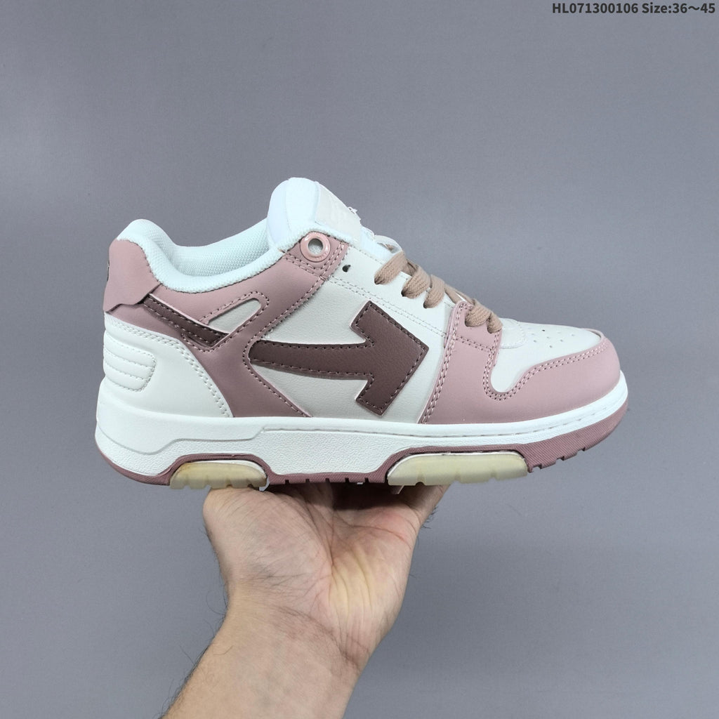 OFF-WHITE Arrows Low-Top Sneakers in White