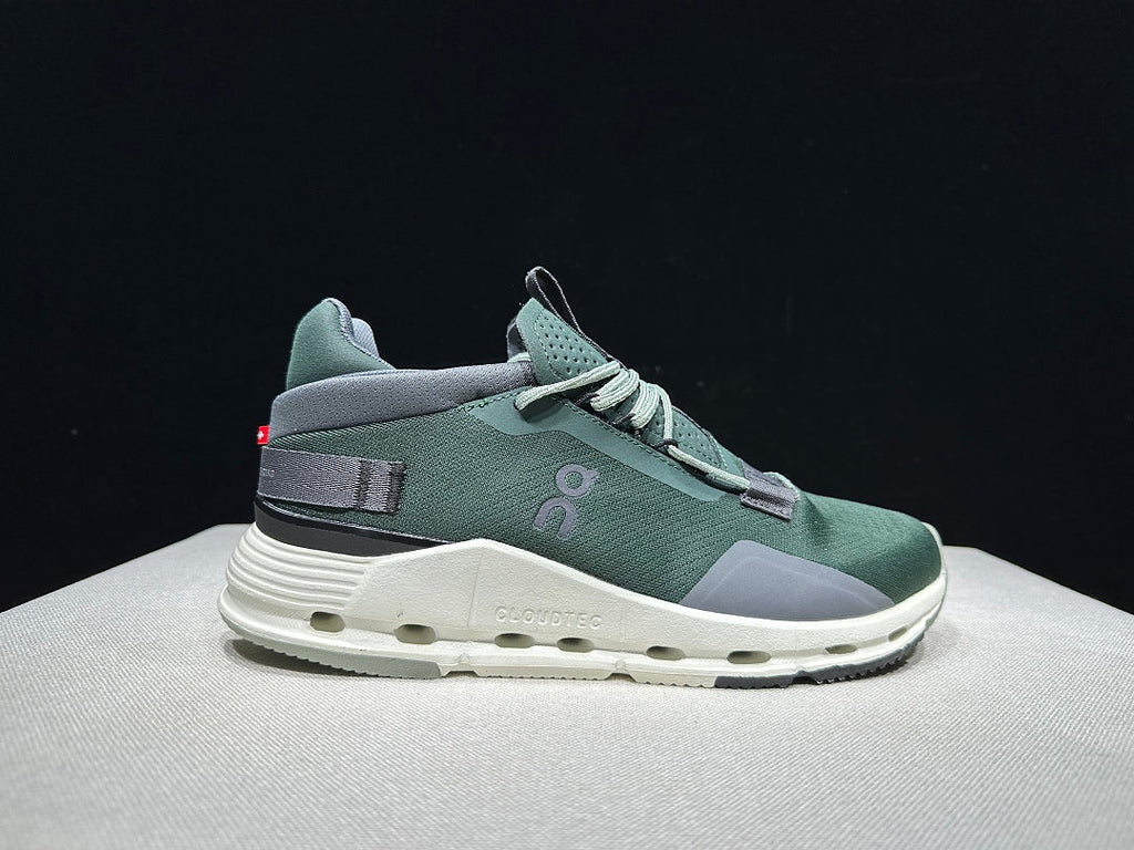 On Cloudnova 2 Sneakers in Deep Green