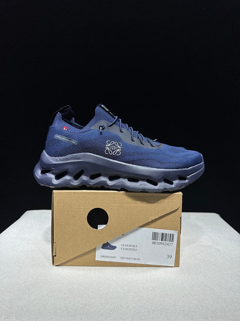 On Cloudtilt Sneakers in Midnight Navy Blue