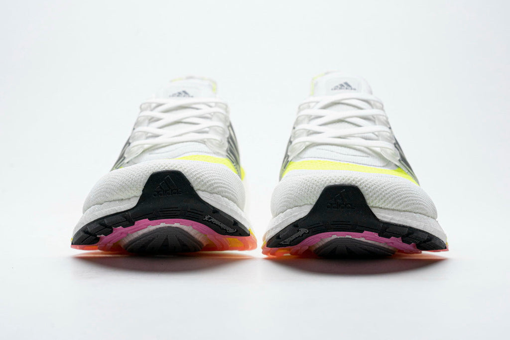 Adidas Ultraboost 21 Running Shoes FY0377 White Yellow