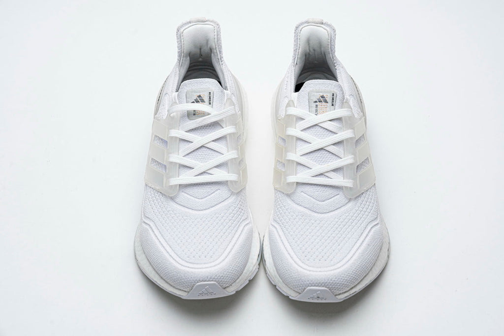 adidas UltraBoost 21 White Running Shoes FY0846