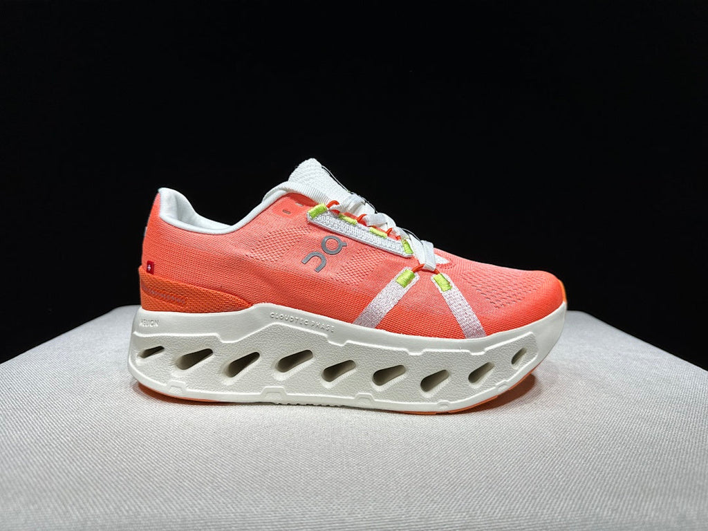 On Cloud Eclipse Running Shoes in Flame and Ivory