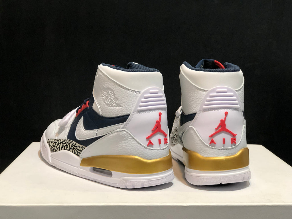 Jordan Air Jordan Legacy 312 Olympic White Basketball Sneakers