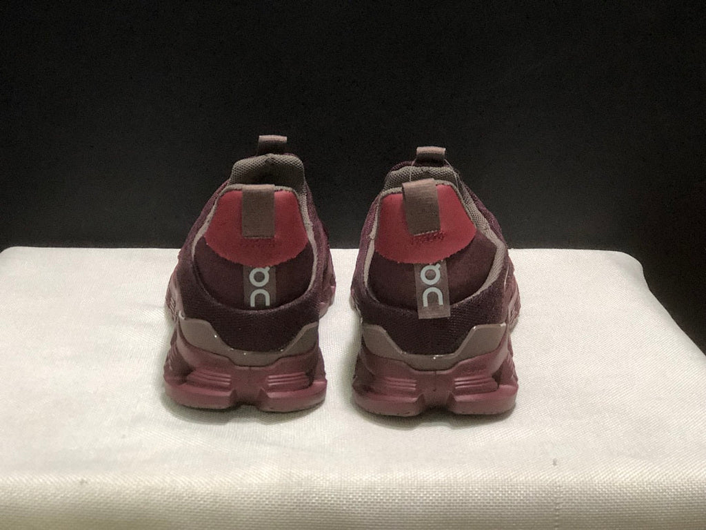 On Cloud X 4 Coast Slip-On Sneakers Burgundy Red