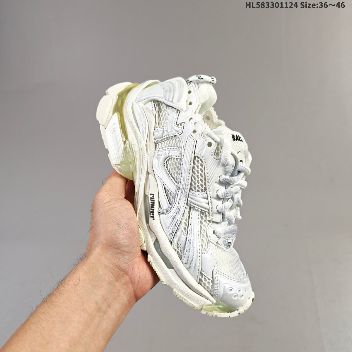 Balenciaga Runner Sneaker Low-Top Multicolor