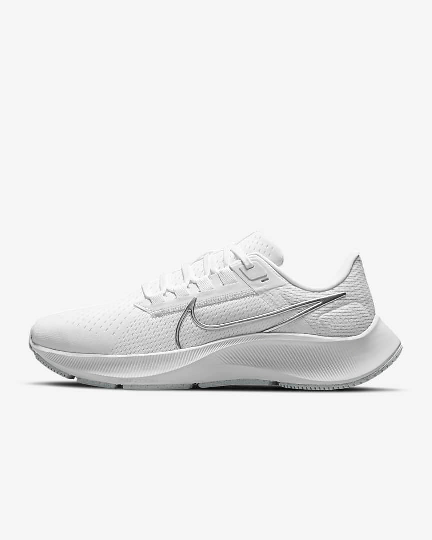 Nike Air Zoom Pegasus 38 White Running Shoes CW7358-100