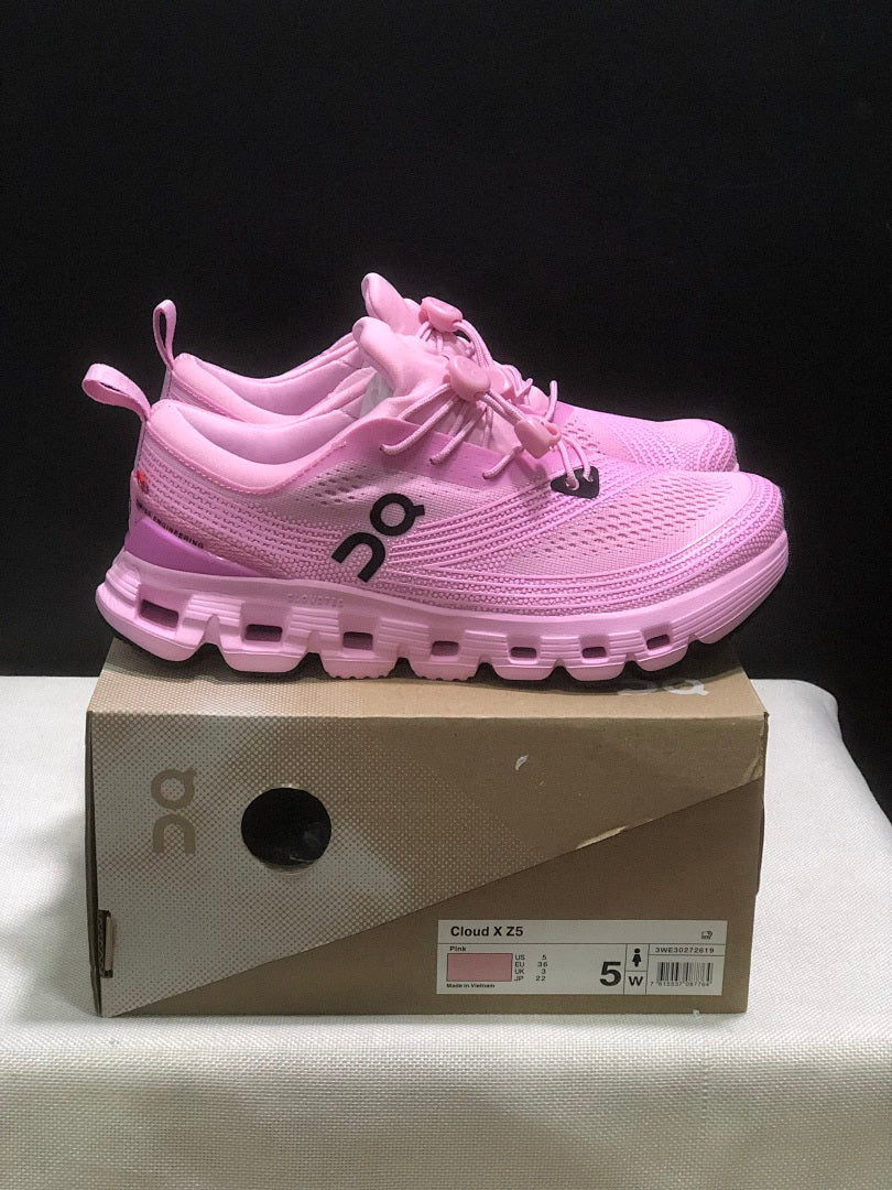 On Cloud X Z5 Pink Sneakers