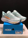 HOKA Challenger 8 Trail Running Shoes, Sage and Coral