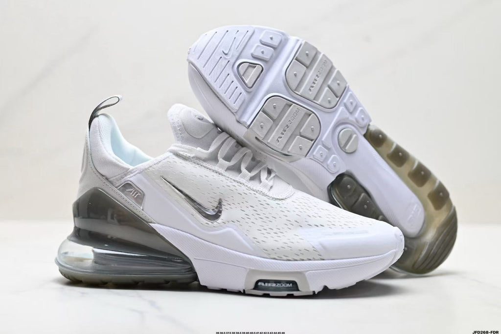 Nike Air Max 720 White and Grey Sneakers