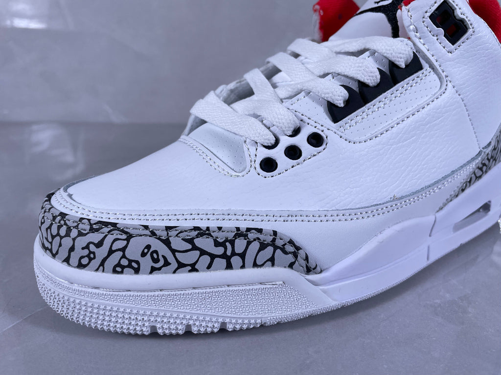 Jordan 3 Retro White Cement Sneakers