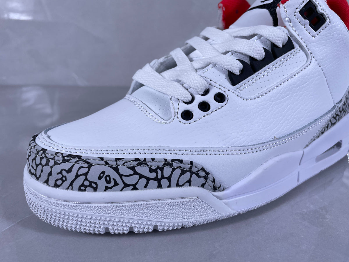 Jordan 3 Retro White Cement Sneakers