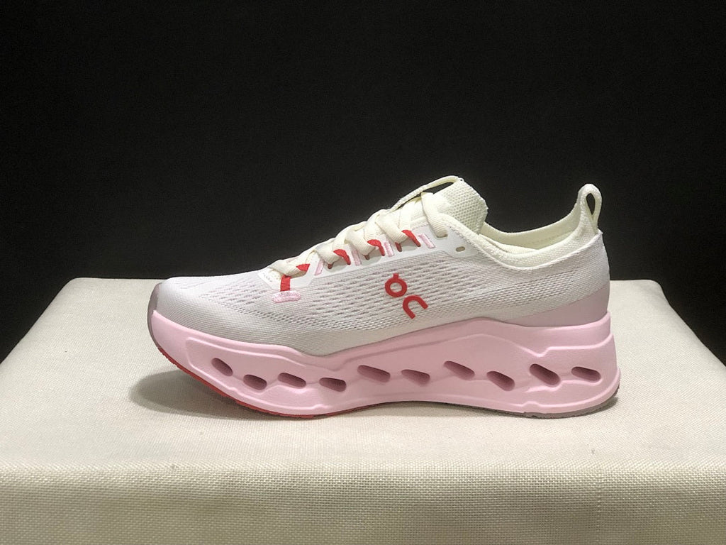On Cloudsurfer Max Sneakers Ivory Pink