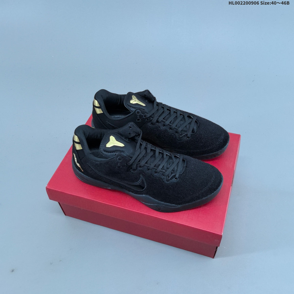 Nike Kobe 8 EXT Protro New Year The Horse Black Gold Basketball Shoes