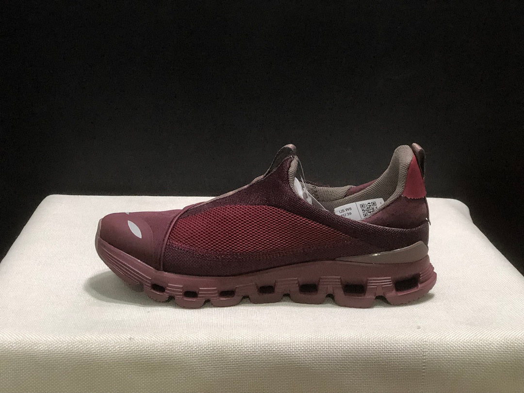 On Cloud X 4 Coast Slip-On Sneakers Burgundy Red