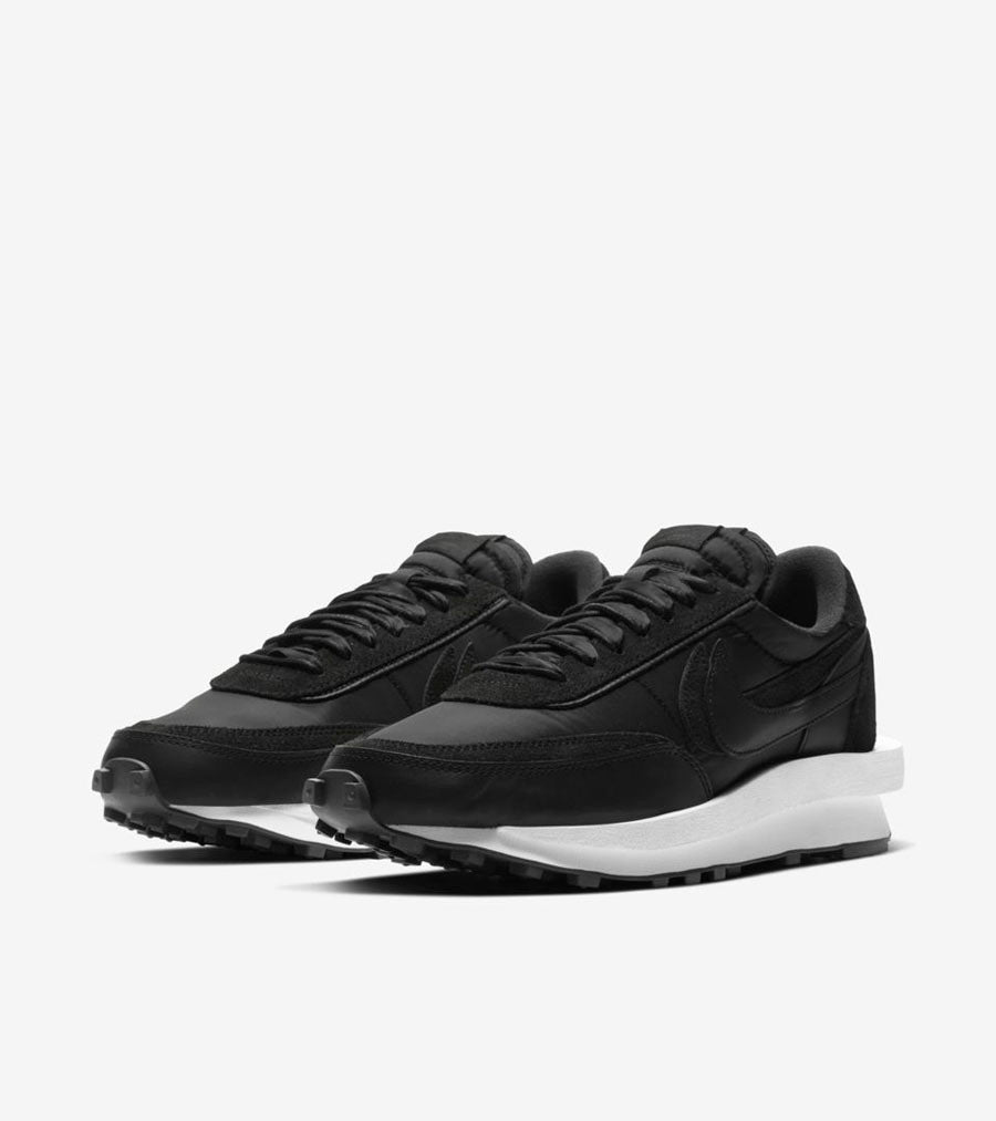 Nike x sacai LDV Waffle Black Nylon Sneakers BV0073-002