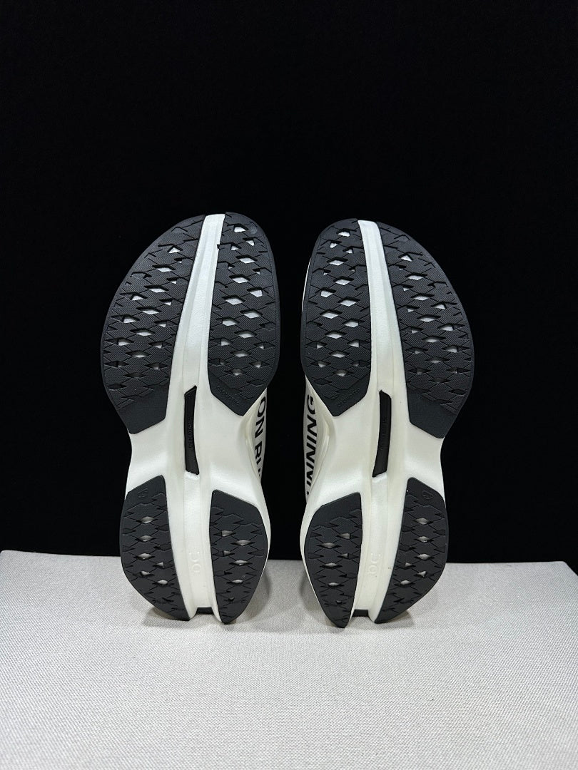On Cloudboom Max White Running Shoes