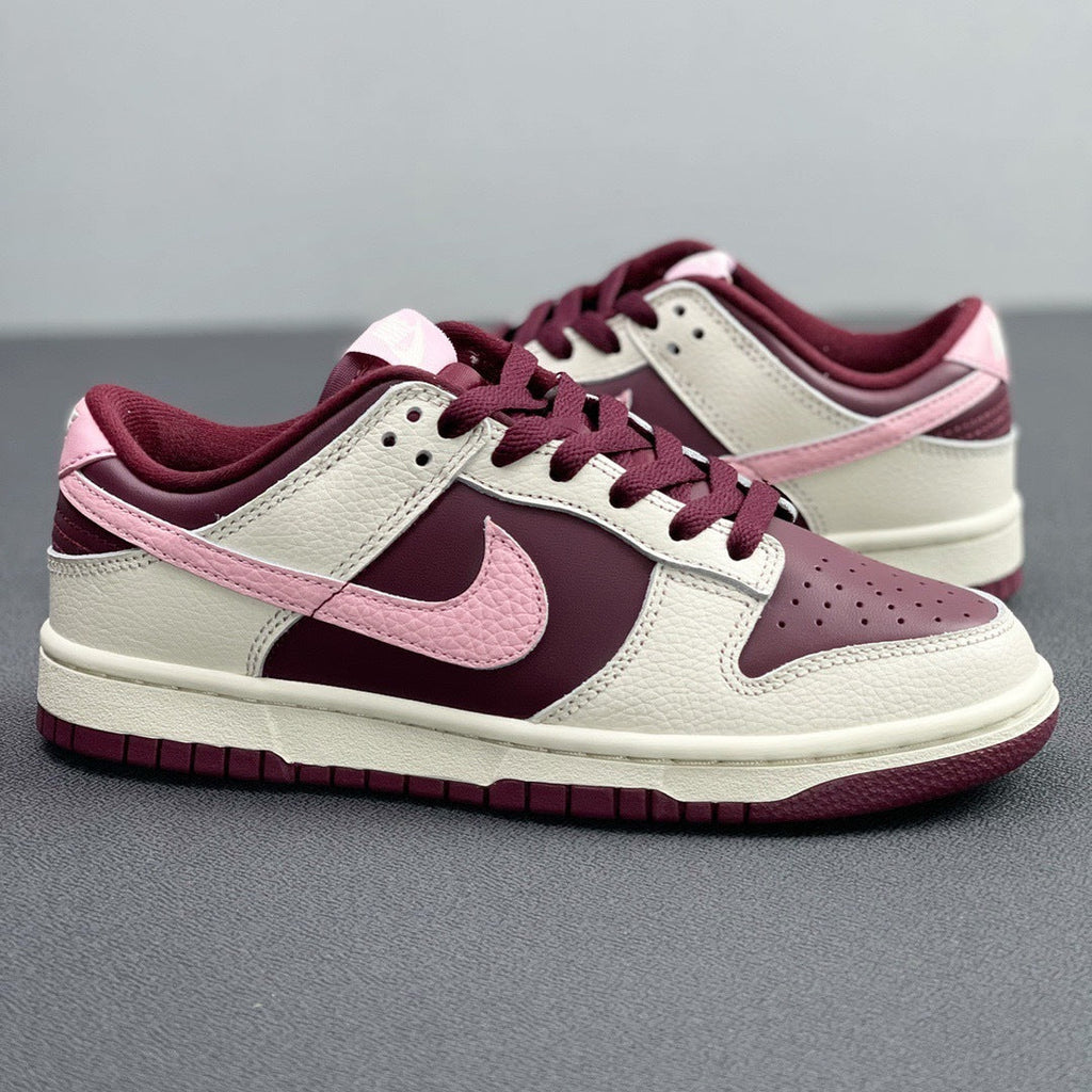Nike Dunk Low Valentine’s Day Sneakers Burgundy Pink DR9705-100