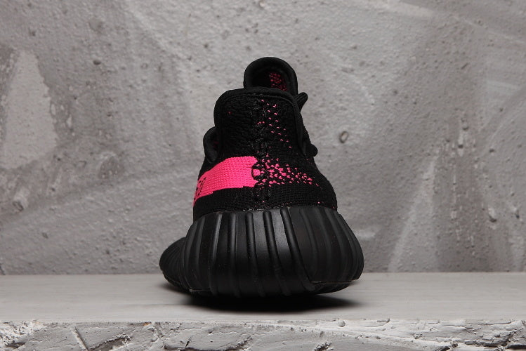 Yeezy Boost 350 V2 Black Pink Sneakers