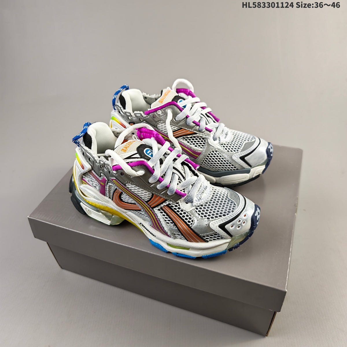 Balenciaga Runner Sneaker Low-Top Mesh Style