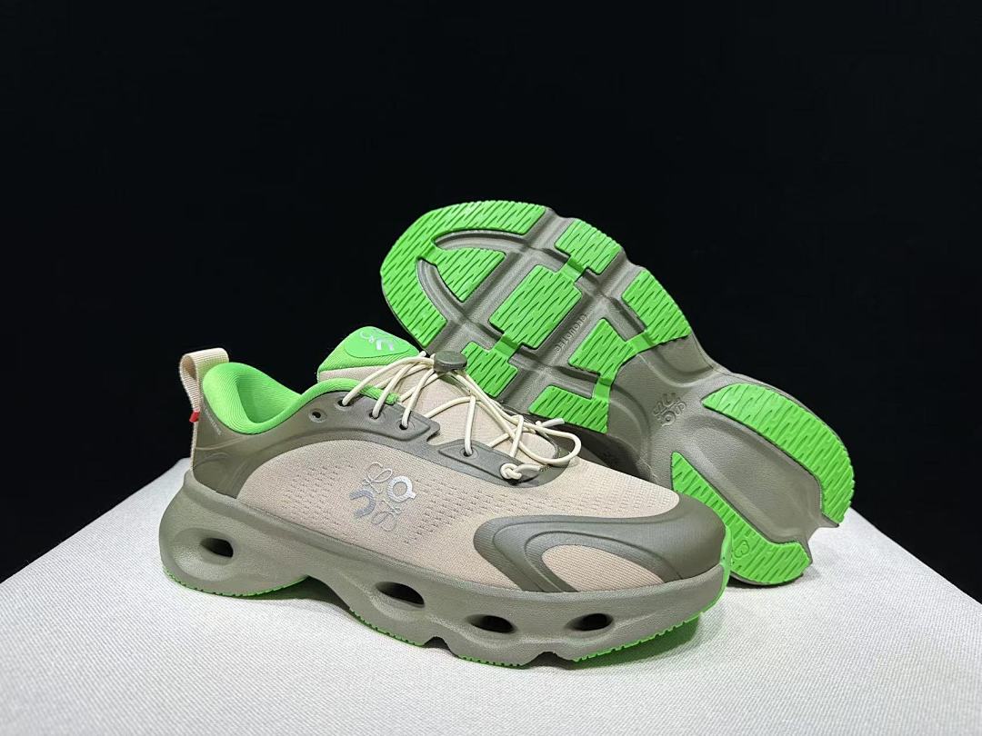 On x LOEWE Cloudventure 3.0 Sneakers in Military Green