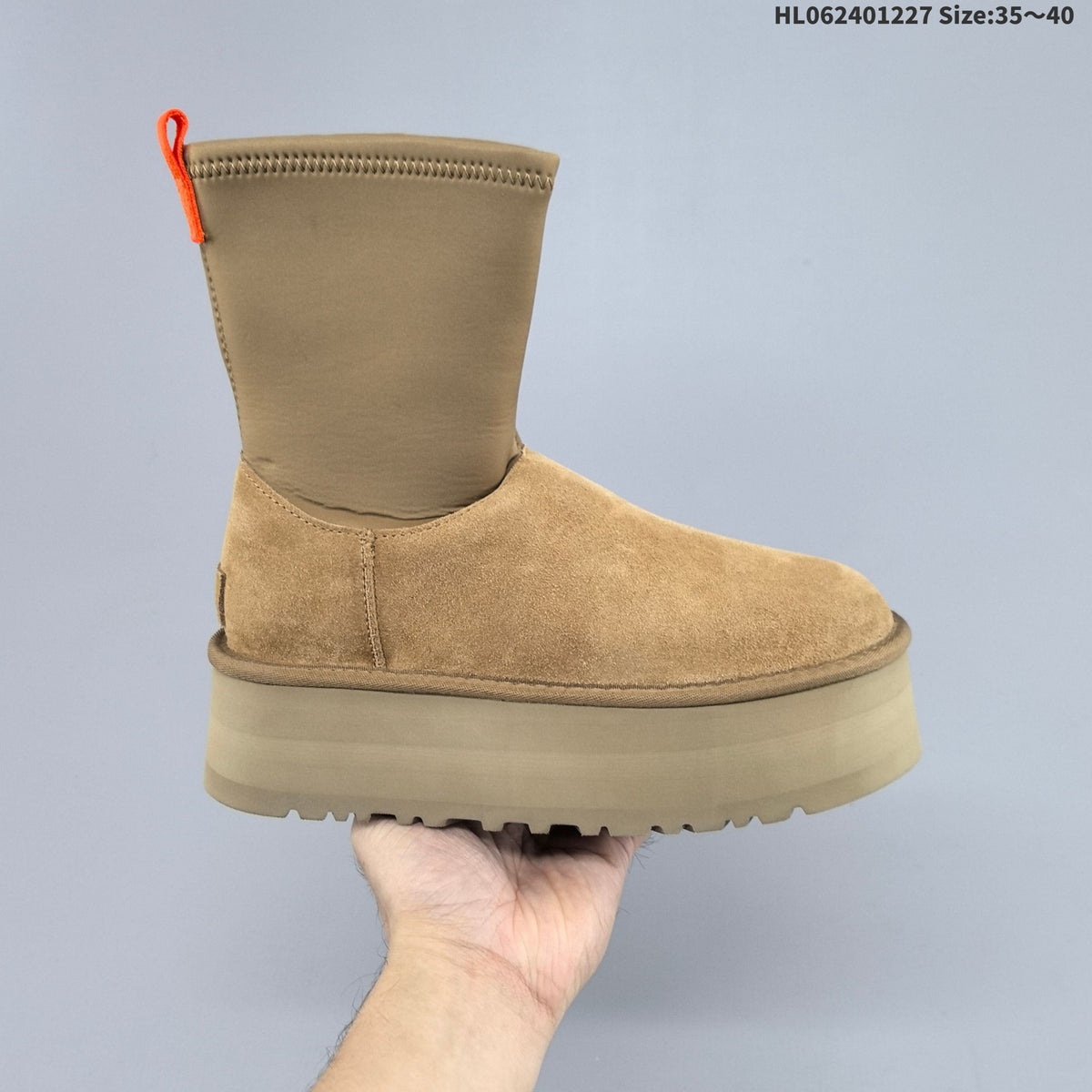 UGG Women’s Treadlite Suede Platform Winter Boots