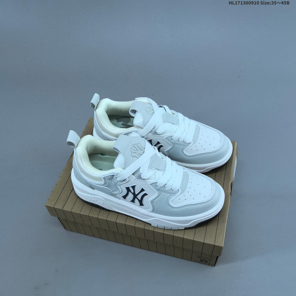 MLB Curve Liner Low-Top Sneakers, White Multi-Color