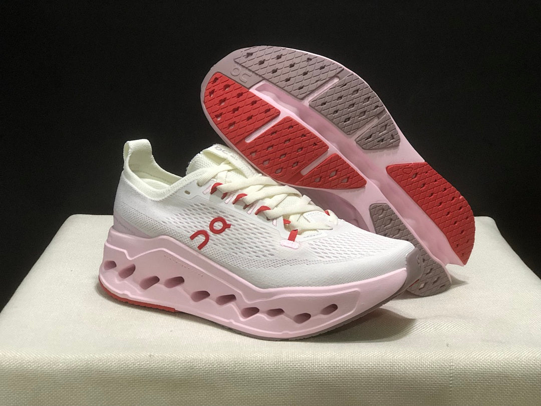 On Cloudsurfer Max Sneakers Ivory Pink
