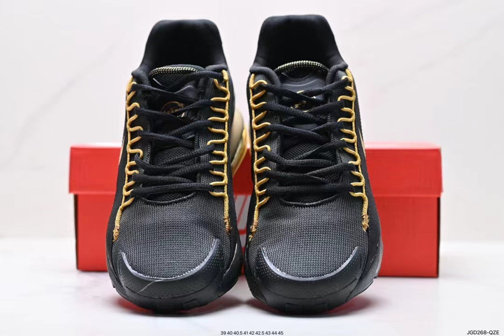 Nike Air Max 270 Black Gold Sneakers