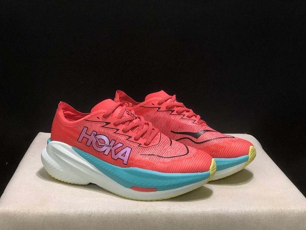 HOKA Mach X 2 Running Shoes in Coral