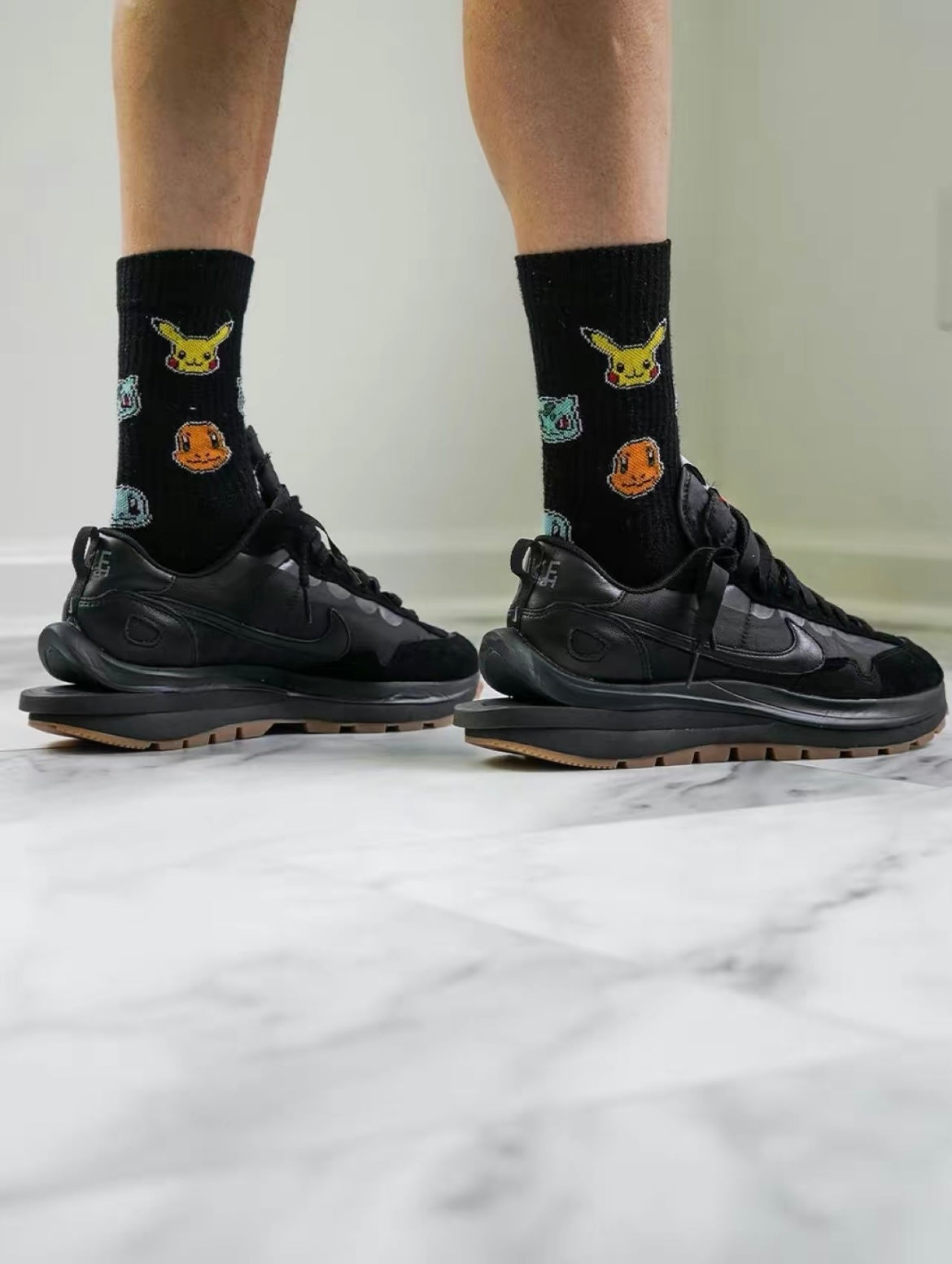 Nike x sacai VaporWaffle Sneakers Black DD1875-001