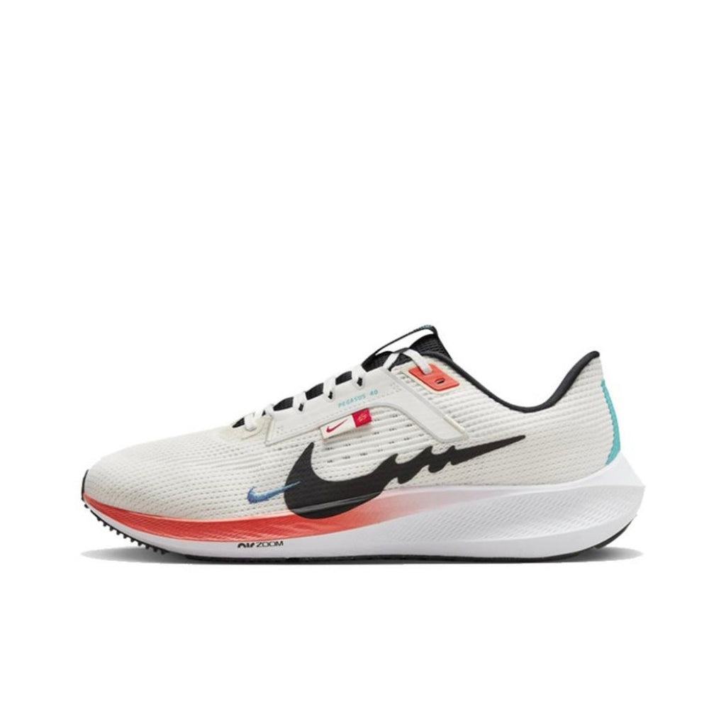 Nike Air Zoom Pegasus 40 White Multicolor Running Shoes FZ5055-101