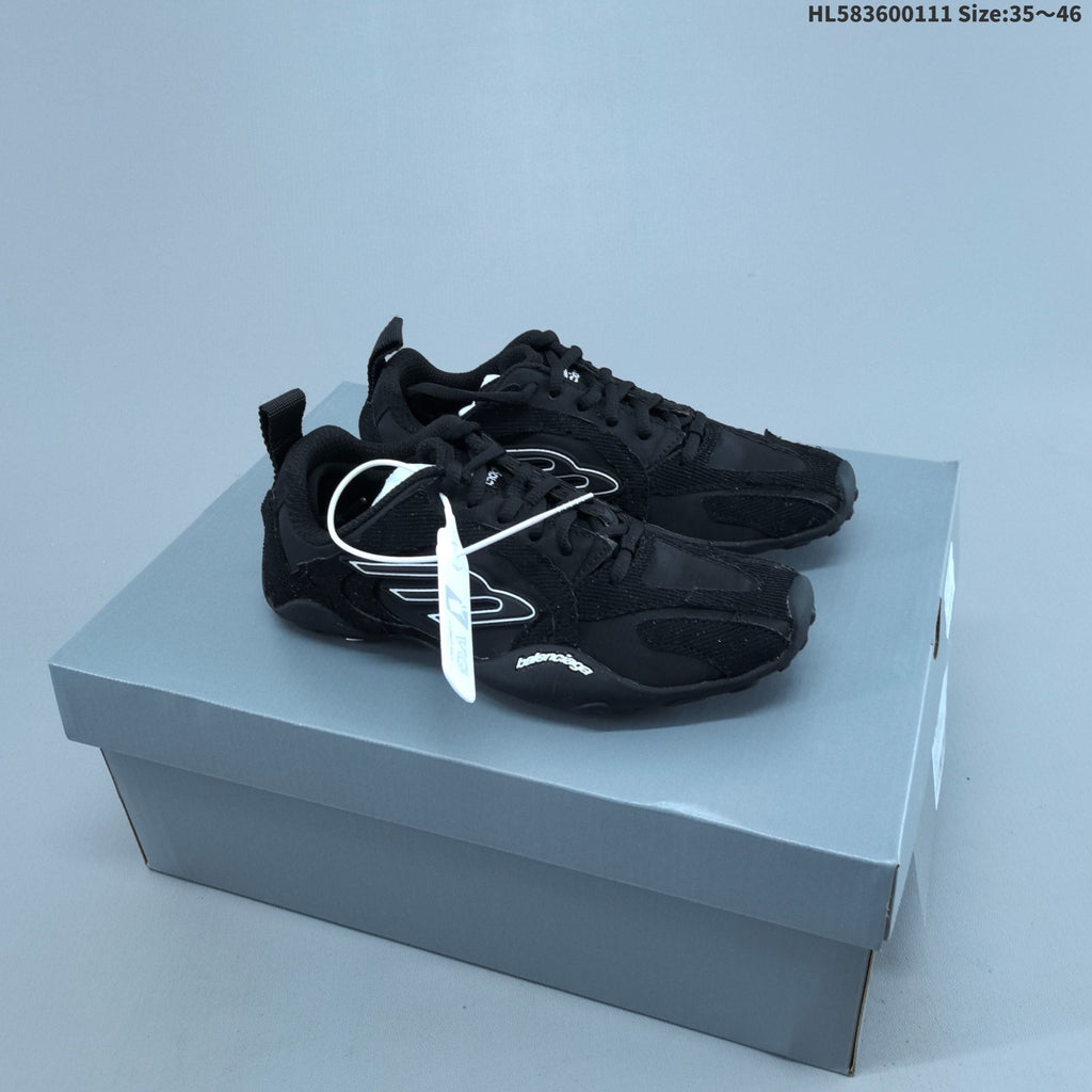 Balenciaga Track Sneaker Black and Taupe HL583600111