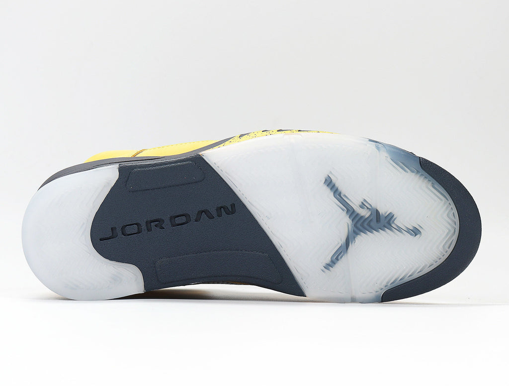 Jordan Spizike Black Yellow High-Top Sneakers CQ9541-704