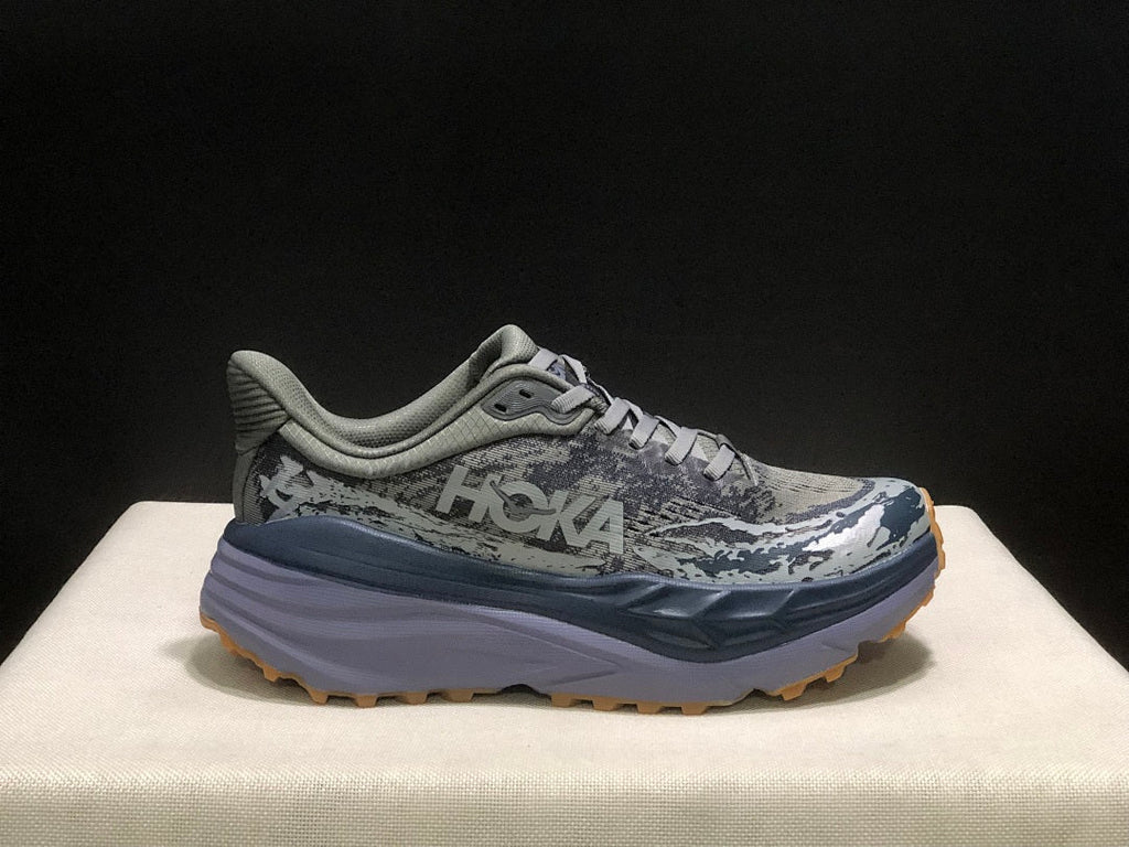 HOKA Stinson 7 Trail Running Shoes in Gray