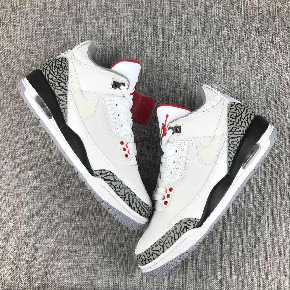 Air Jordan 3 Retro White Cement Sneakers