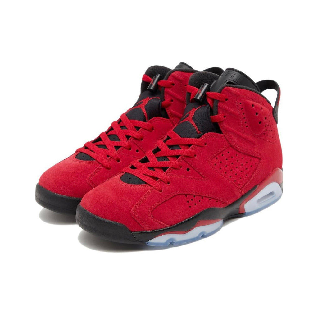 Air Jordan 6 Retro Toro Red and Black Sneakers CT8529-600