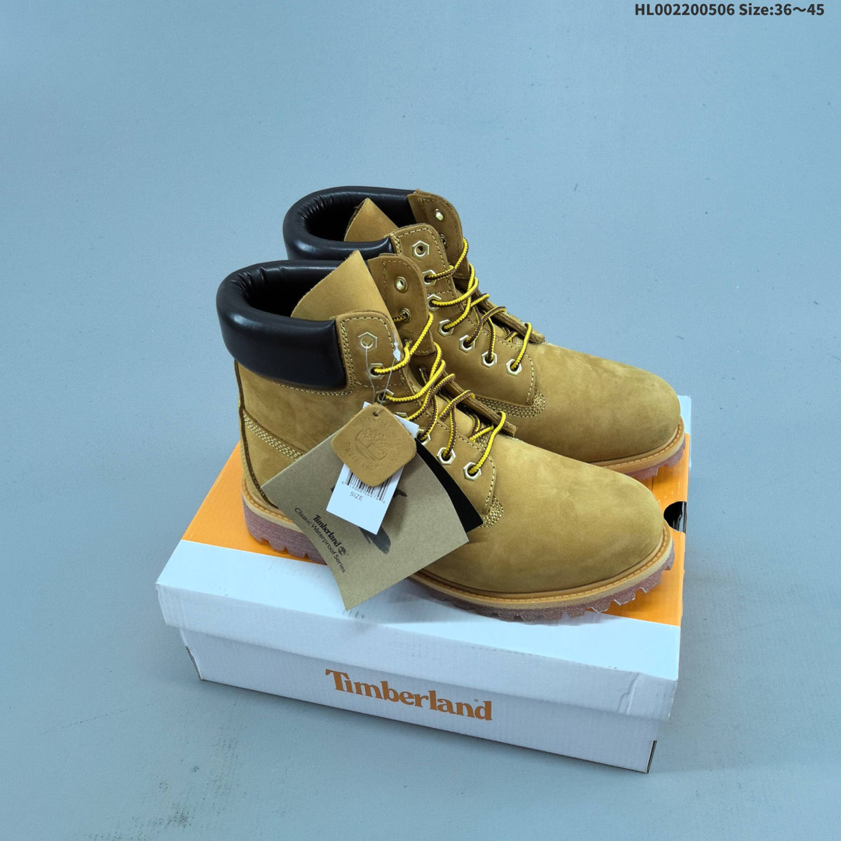 Timberland 6-Inch Leather Boots in Wheat