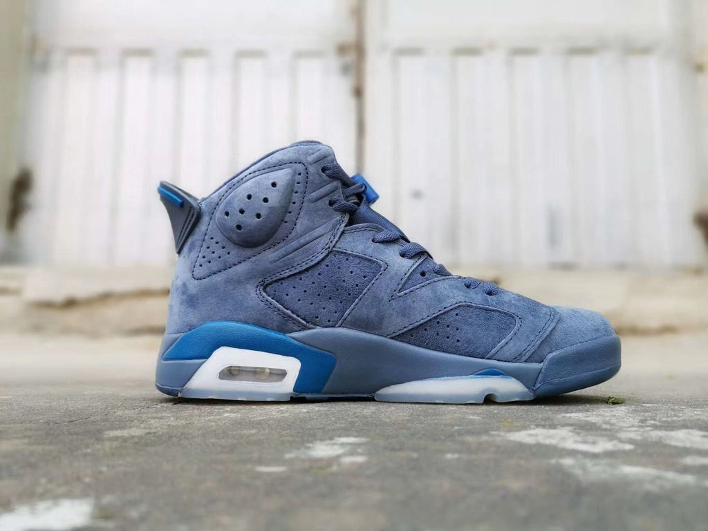 Jordan 6 Retro Basketball Shoes – Blue 384664-400