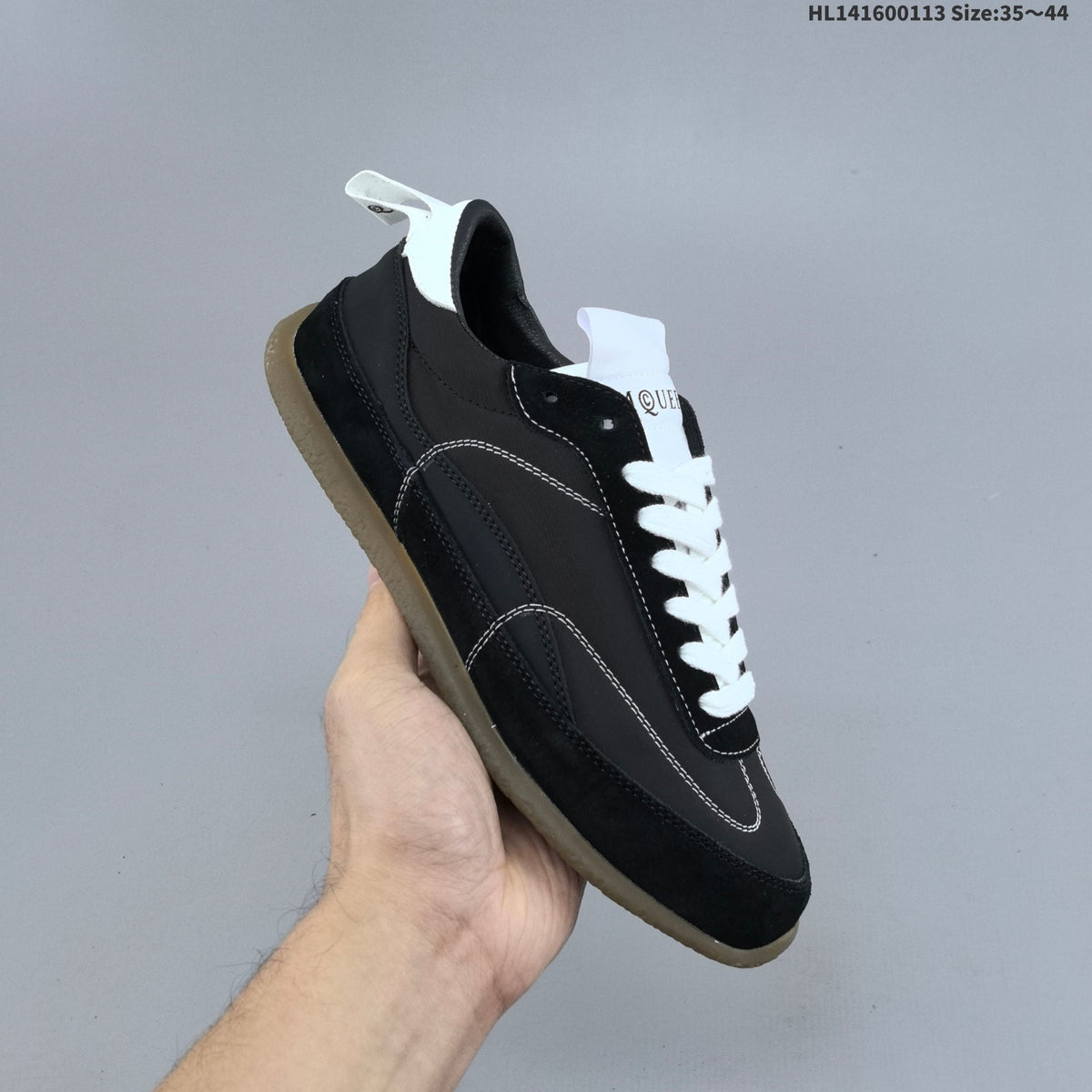Miu Miu Tyre Low-Top Sneakers in Black or White
