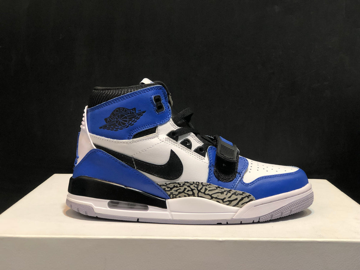 Jordan Legacy 312 High-Top Sneakers White Blue AQ4160-104